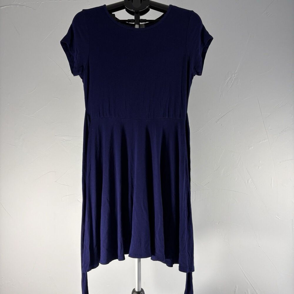 Alya Navy Blue Dress Women Size Large